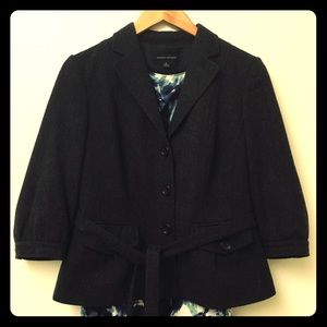 Banana Republic Fitted Peacoat